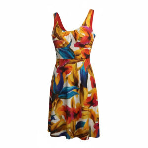 Evan Picone Multicolor Floral Dress size 10